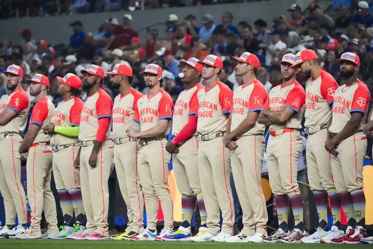 All-Star Game Uniforms Baseball