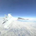 Startling video shows Russian fighter jet flying within feet of US F-16 near Alaska