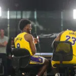 LeBron James is feeling 'pure joy' as he begins Lakers training camp alongside son Bronny