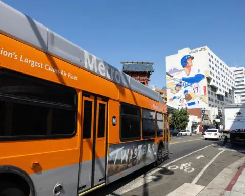 1 person fatally shot, 1 person arrested after Metro bus hijacked in L.A.