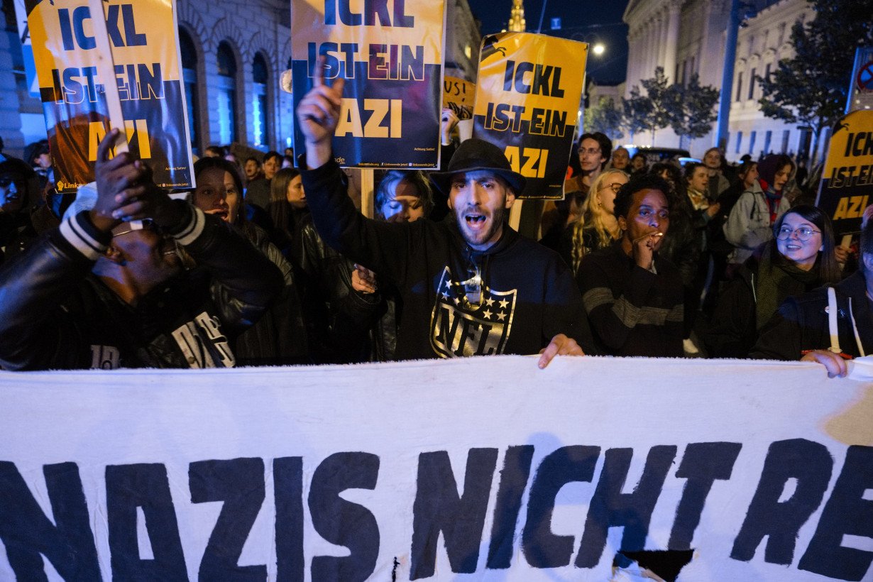 Austria's Freedom Party secures first far-right national election win since World War II