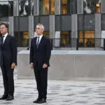 NATO's longtime chief hands over to former Dutch premier Mark Rutte