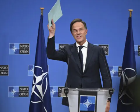 NATO's new chief makes Ukraine support a top priority and says he will work with any US president