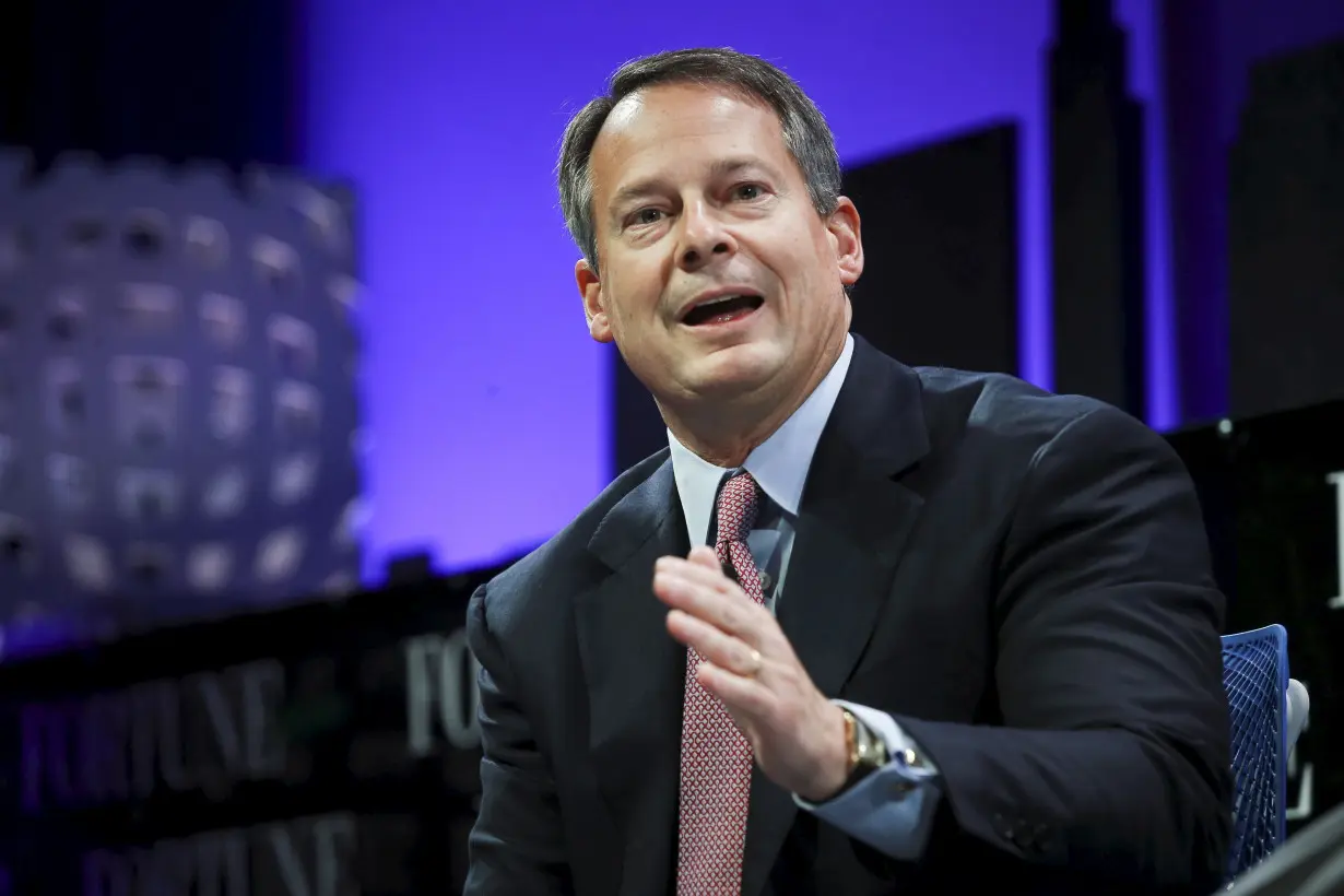 Walt Bettinger, President and CEO of Charles Schwab, participates in a panel discussion at the 2015 Fortune Global Forum in San Francisco