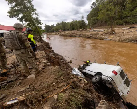 The enormous devastation of Hurricane Helene becomes a political flashpoint