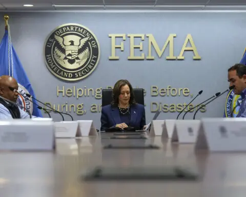 Harris will tour Helene devastation in Georgia, North Carolina as storm scrambles campaign schedule