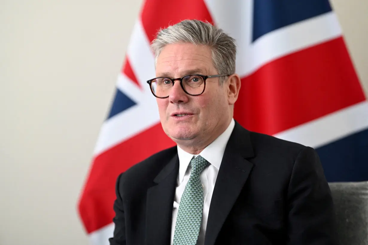 FILE PHOTO: UK Prime Minister Keir Starmer attends the 79th United Nations General Assembly