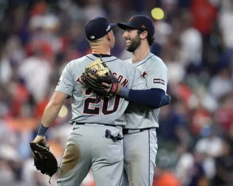 Skubal sensational, Tigers jump on Valdez early to get 3-1 win over Astros in AL Wild Card Series