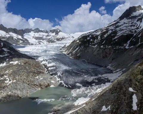 Swiss glaciers are receding again after 2 punishing years and despite a good start to 2024