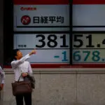 Asia stocks slide, oil extends gains on Middle East risks