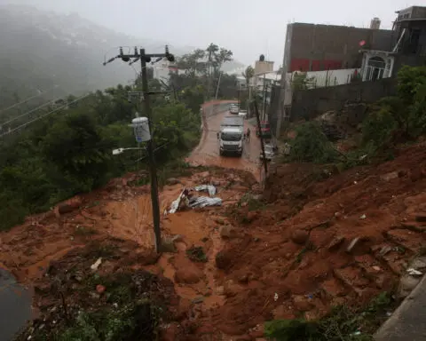 Tropical depression off Mexican coast takes aim at area soaked by Hurricane John