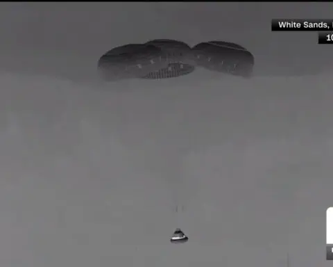 ‘Touchdown’: See the moment Boeing’s Starliner spacecraft lands