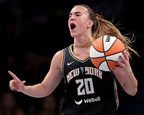 Sabrina Ionescu shines as New York Liberty take 2-0 series lead over Las Vegas Aces