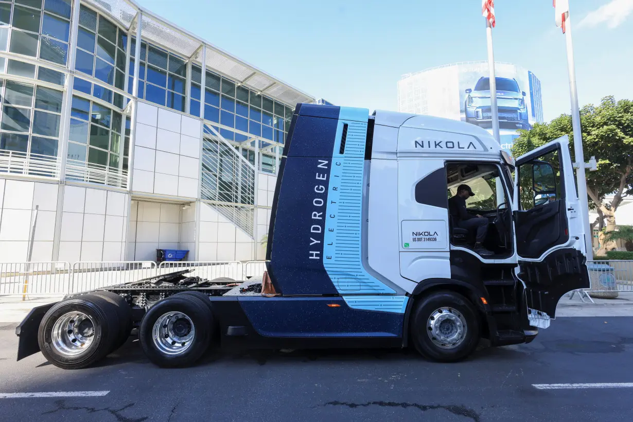 Press day at the Los Angeles Auto Show