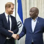 Prince Harry visits the small mountain kingdom of Lesotho, where he's called 'the warrior'