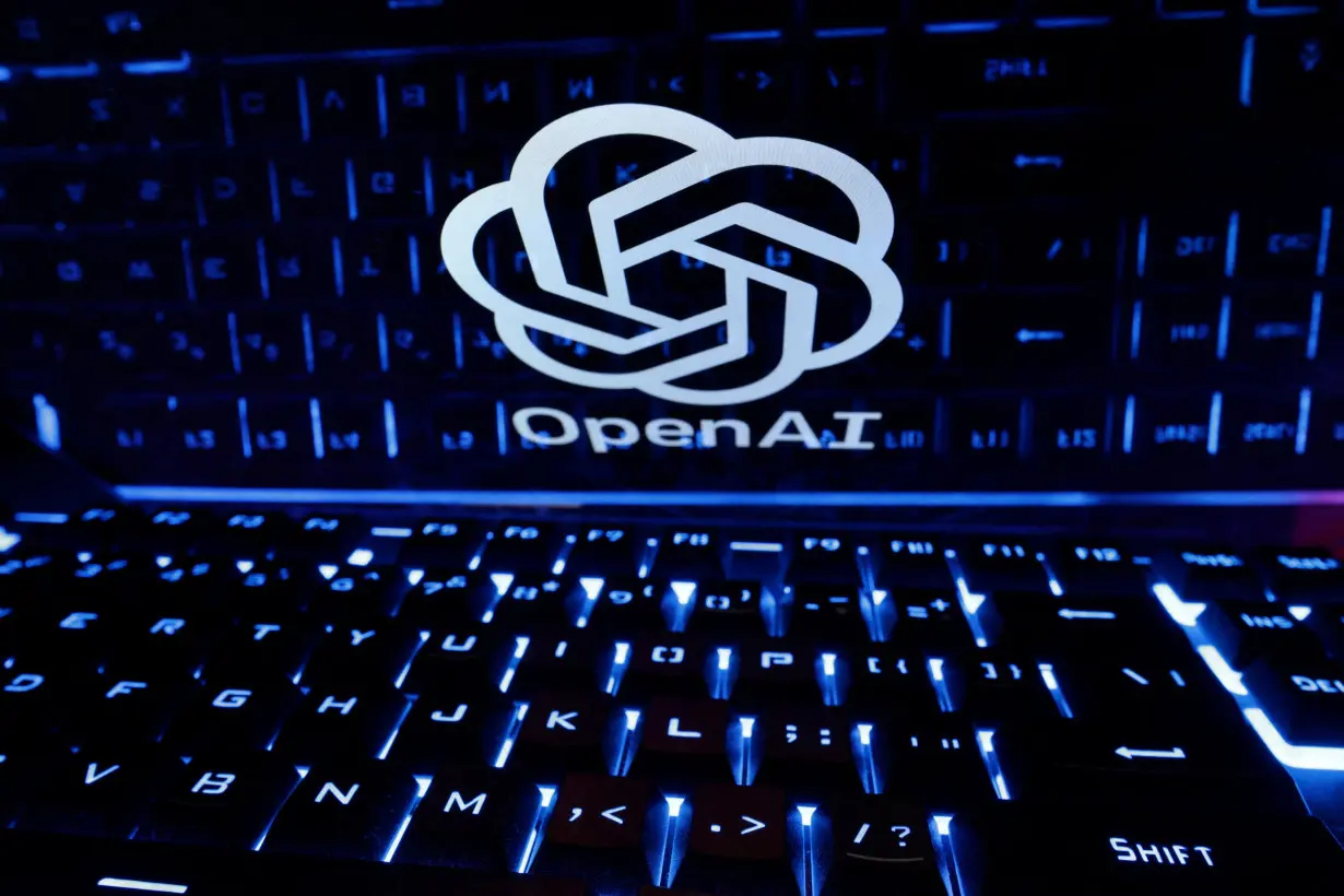 FILE PHOTO: Illustration shows OpenAI logo