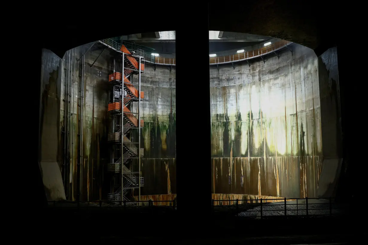 The Wider Image: Tokyo expands underground 'temple' complex to counter climate change rains