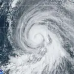 Hurricane Kirk strengthens into a Category 3 storm in the Atlantic