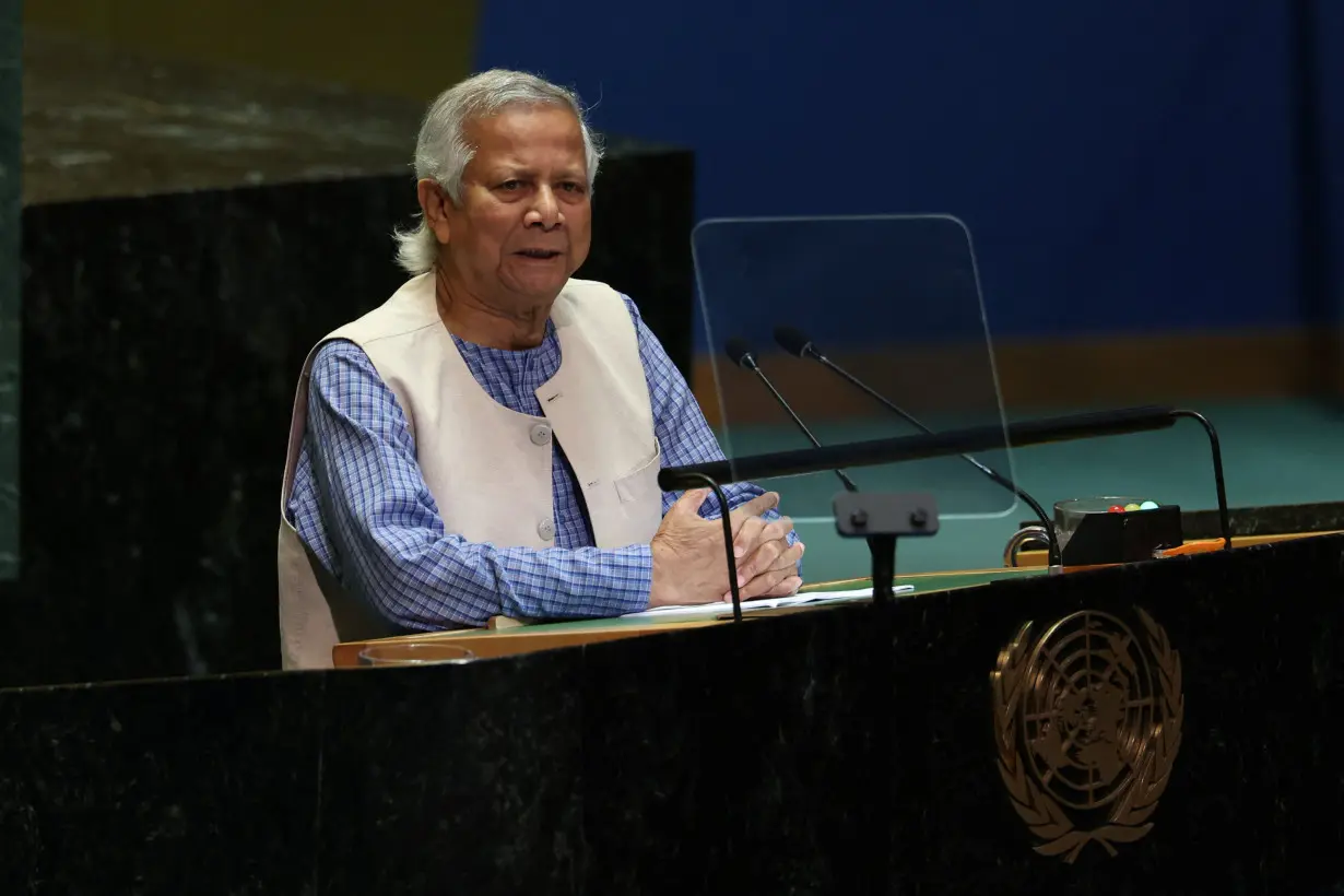 World leaders take part in the 79th annual U.N. General Assembly high-level debate