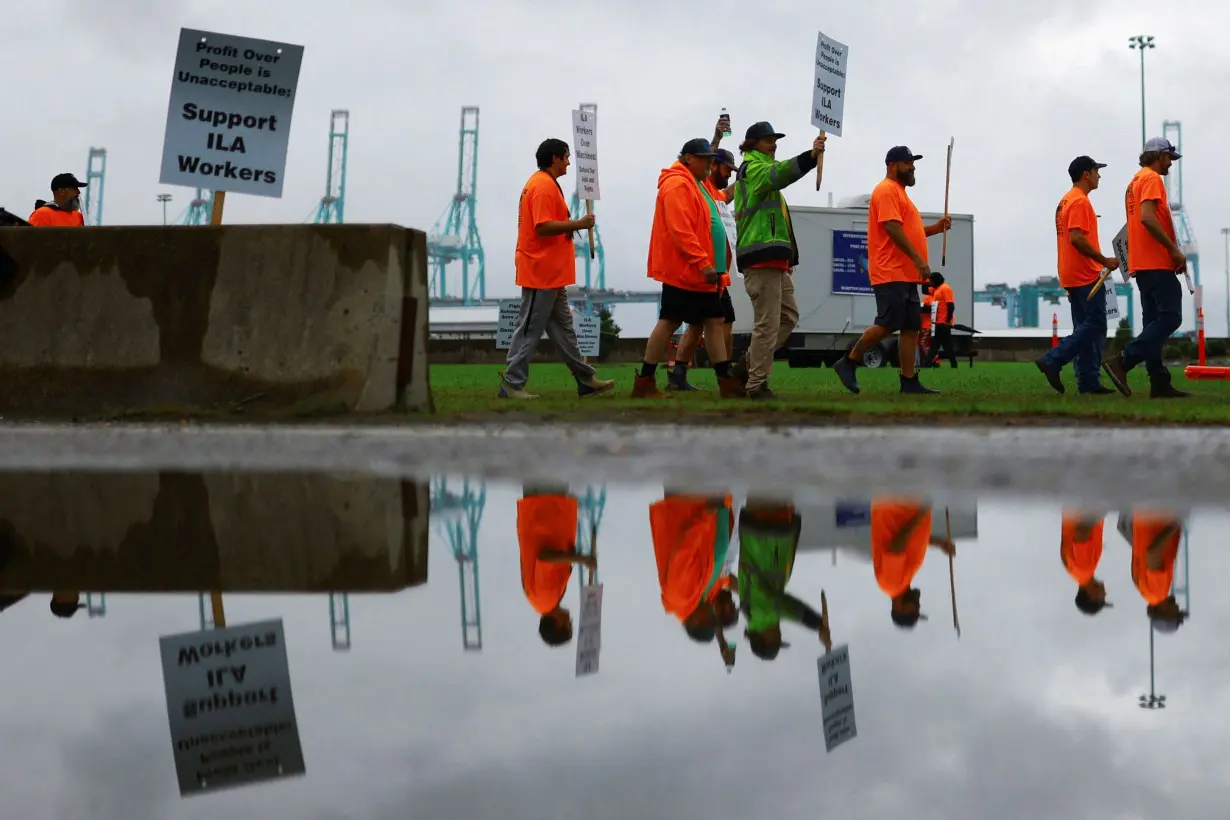 Five things to know as the massive port strike enters its third day