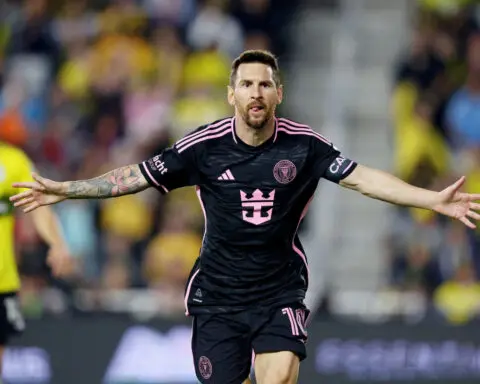 Lionel Messi lifts Inter Miami to first Supporters’ Shield in 3-2 victory against Columbus Crew