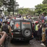 Boat capsizes on a lake in eastern Congo, killing at least 50 people, witnesses say