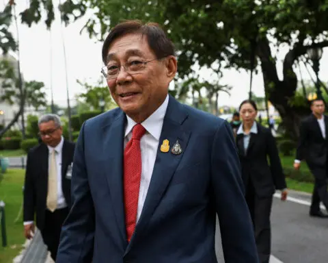 Thai finance minister talks liquidity, debt woes with central bank chief