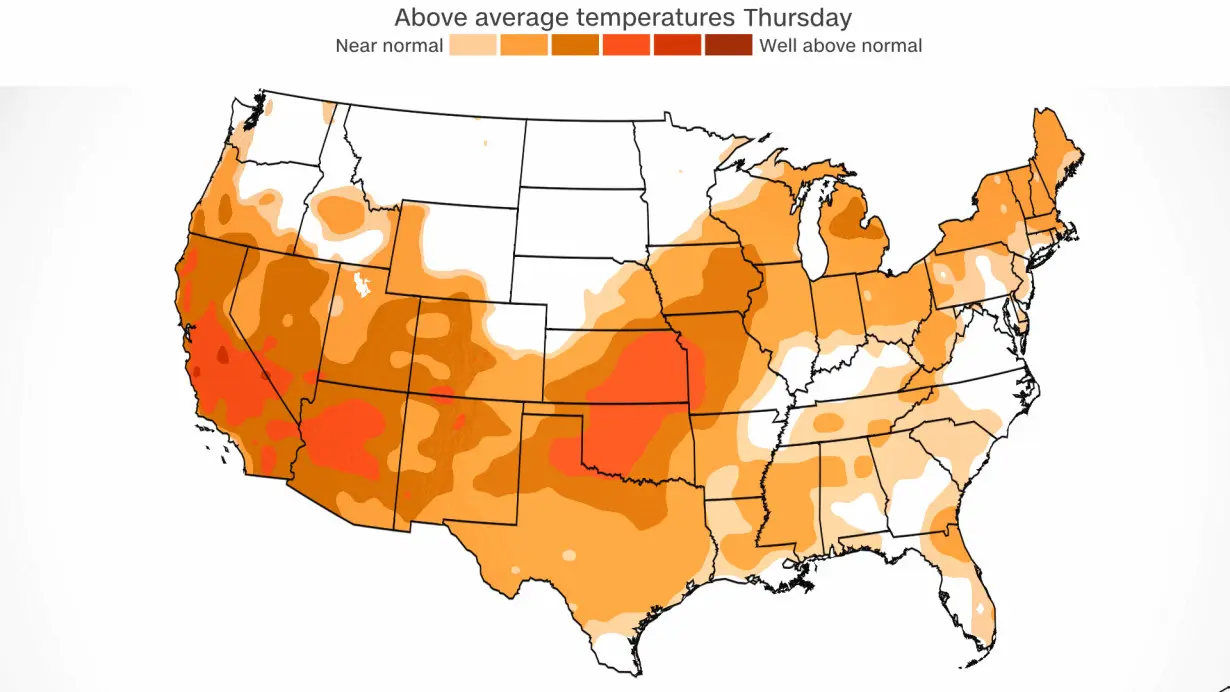 Millions of Americans have never been this hot in October before as a historic heat wave hits