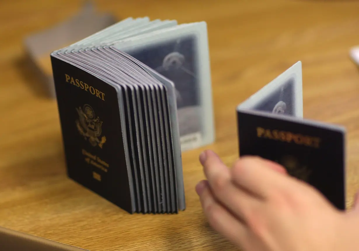 The time it takes to process a US passport has been speeded up