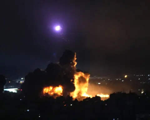 Middle East latest: Israeli strike in Beirut kills 9 as troops battle Hezbollah in southern Lebanon