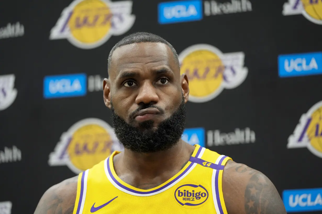 Lakers Media Day Basketball