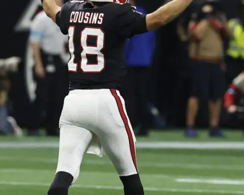 Cousins throws for 509 yards, hits Hodge in OT to give Falcons 36-30 win over Bucs