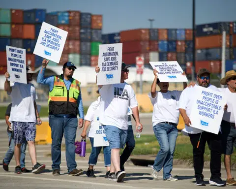 Hear union leader's response when asked if he's worried strike will hurt Americans