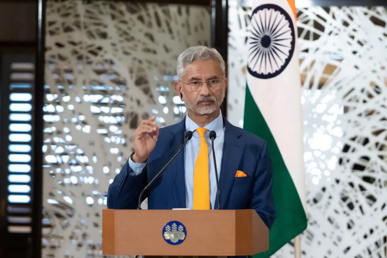 U.S. Secretary of State Blinken, Australian Foreign Minister Wong, Indian External Affairs Minister Jaishankar and Japanese Foreign Minister Kamikawa attend a Quad Ministerial Meeting in Tokyo