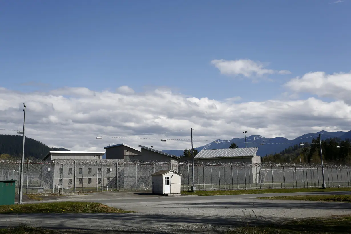 Part of the medium security wing is pictured at Mission Institution correctional facility