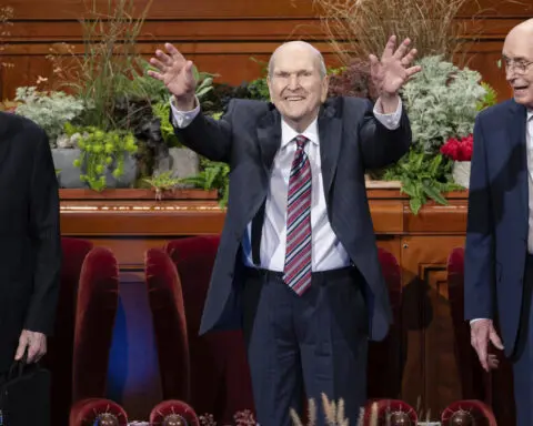 Mormon church leaders encourage civility as Trump and Harris rally religious voters