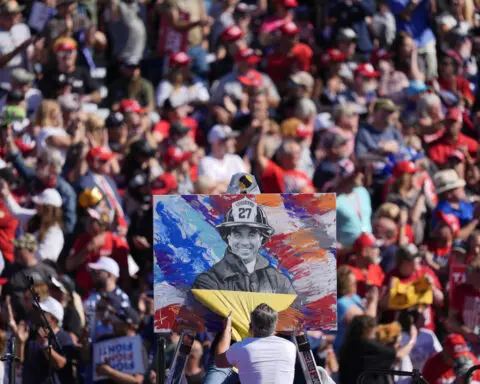 Photos: A visual look at Trump's return to Pennsylvania for a rally at site of assassination attempt