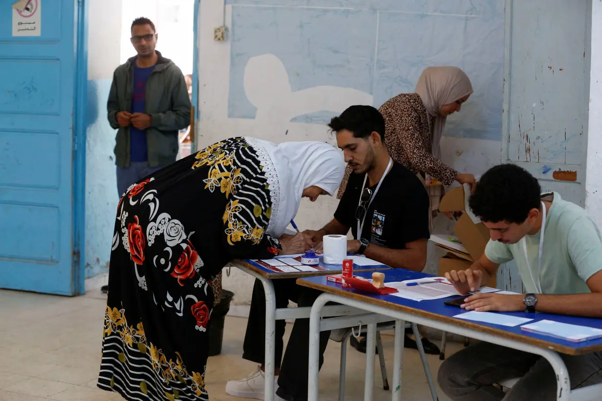 Presidential election in Tunis