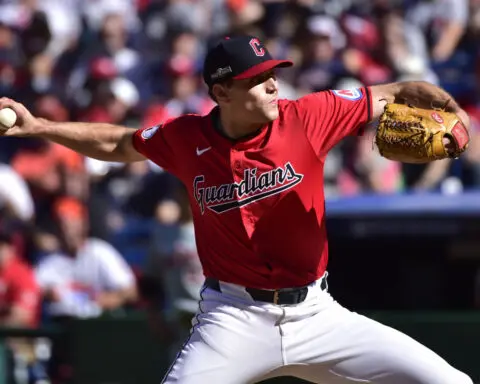 Guardians' bullpen blows away Tigers in ALDS opener. Detroit strikes out 13 times in 4-hitter