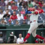 Phillies bench slumping third baseman Alec Bohm in Game 2 of the NLDS