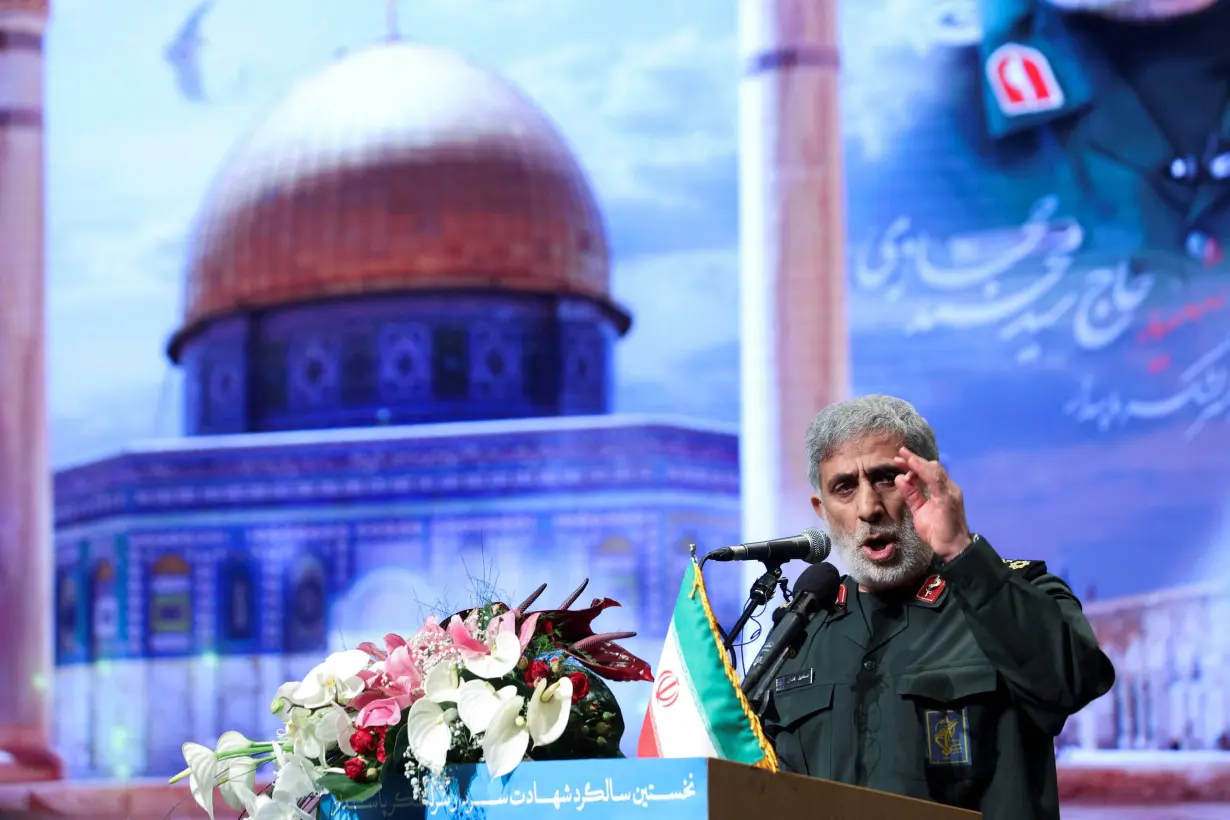 FILE PHOTO: Ceremony marking the anniversary of the death of senior Iranian military commander Mohammad Hejazi, in Tehran