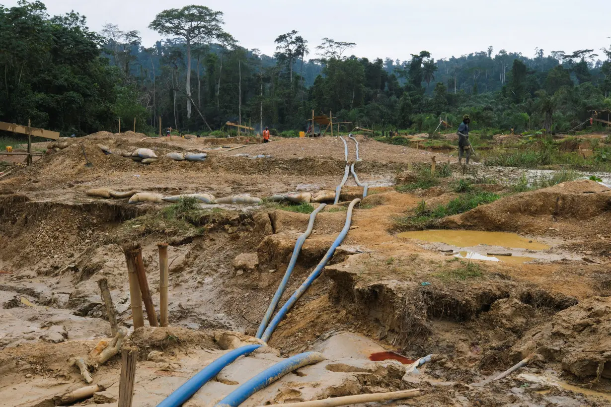 Ghana's wildcat gold mining booms, poisoning people and nature