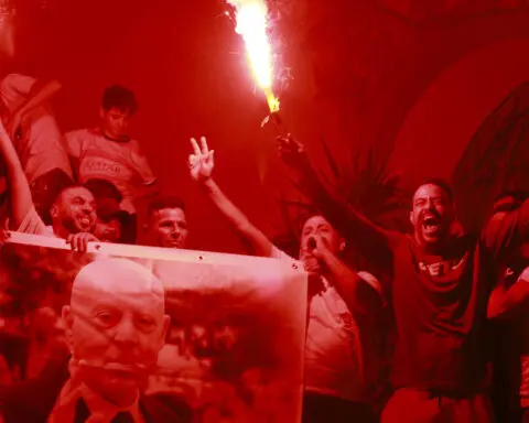 Tunisia's President Saied wins second term after cracking down on the opposition