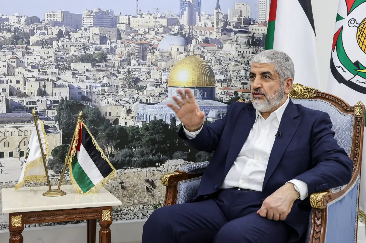 Years of 'unbearable' Palestinian suffering prompted Oct 7 attacks, former Hamas chief Meshaal says in Doha