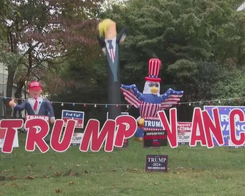 Man accused of throwing flyers referencing Nazi Germany into Trump supporters' yards
