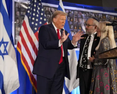 Harris and Trump mark somber anniversary of Hamas’ Oct. 7 attack on Israel