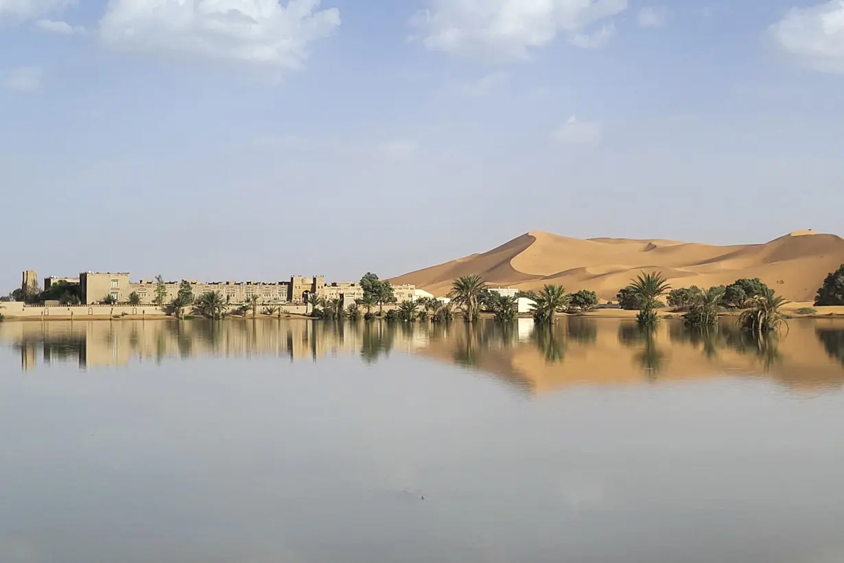 Morocco Desert Rain