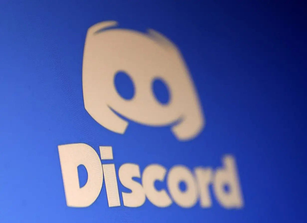 Illustration shows Discord logo