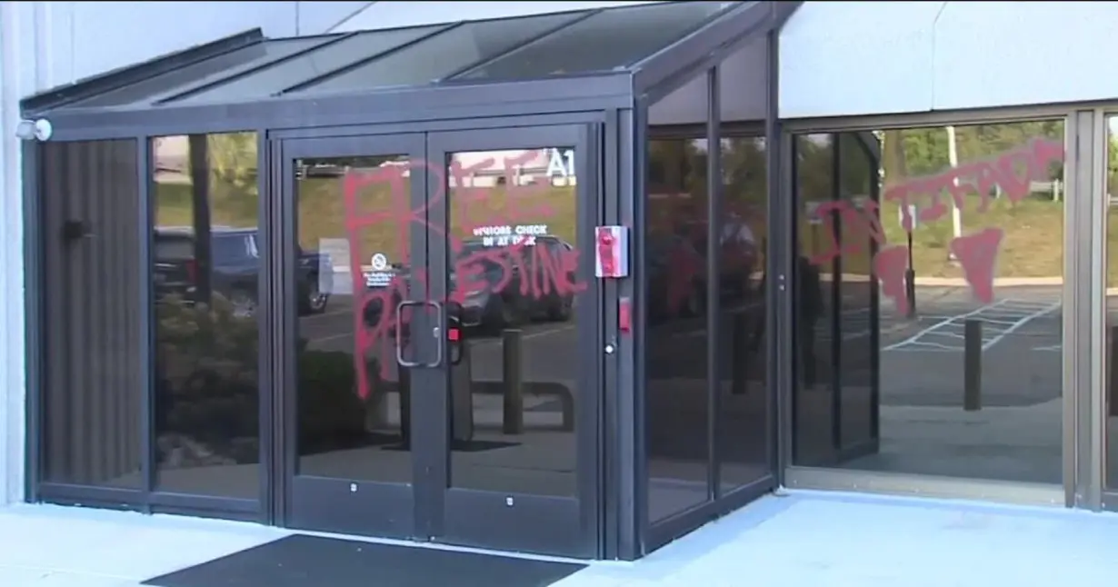 Jewish Federation of Detroit's offices vandalized on October 7 attack anniversary