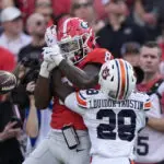 Georgia WR Colbie Young arrested on charges of battery and assault on an unborn child